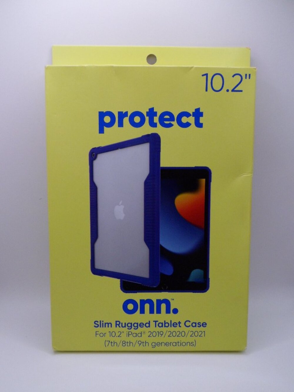 Onn Slim Rugged Tablet Case 10.2" iPad 2019/2020/2021